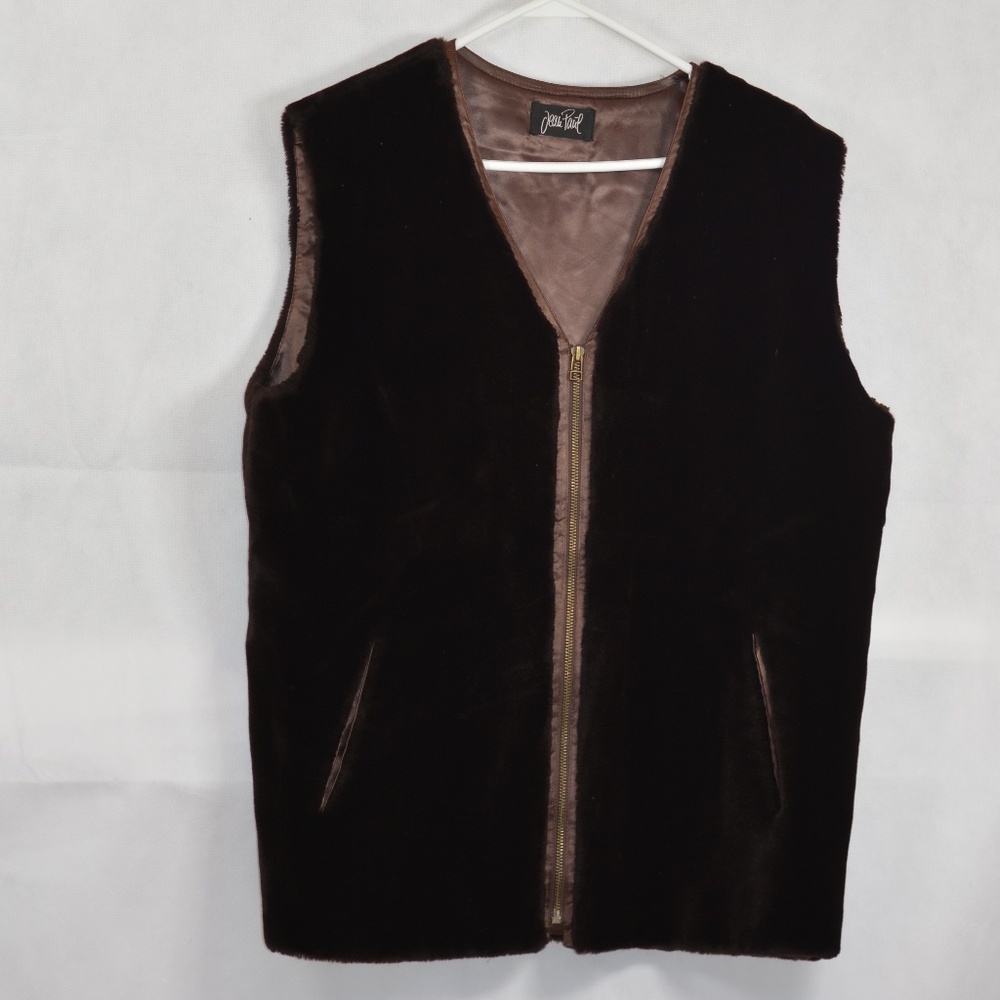 Faux Mouton Vest SZ L/XL